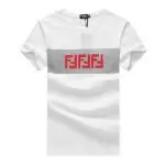 fendi t-shirt new season 3 ff white